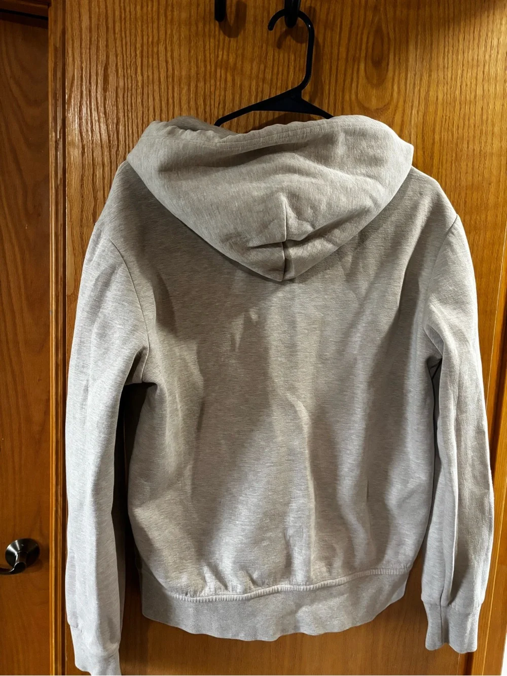 Ralph Lauren Men’s Heather Gray Zip-Up Hoodie Sweater
